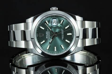 rolex datejust mint 41|Rolex Datejust 41 release date.